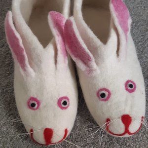 Handmade FELTED SLIPPERS